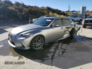 2016 Lexus IS 350 with VIN JTHCE1D29G5010375, listed as a Copart auction lot 77452414 with 80,720 mi miles and Salvage Title. Bid and sale history available at DreamBid. Image 1.