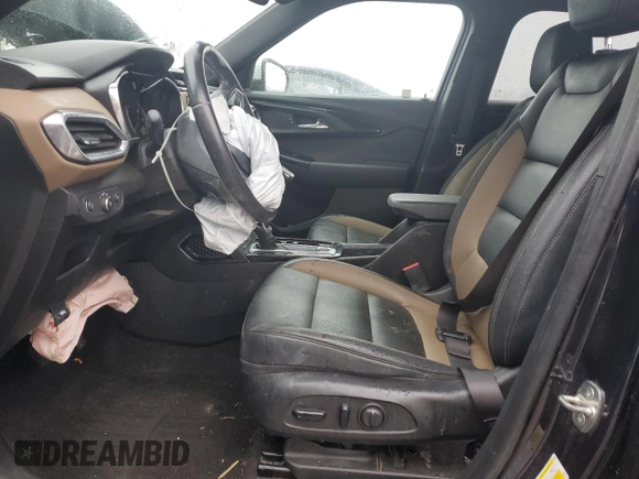 2021 Chevrolet TrailBlazer ACTIV with VIN KL79MSSLXMB035957, listed as a Copart auction lot 46908425 with 69,742 mi miles and Salvage Title. Bid and sale history available at DreamBid. Image 7.