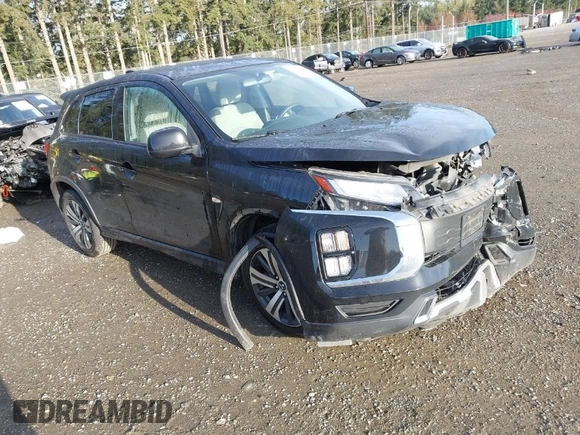 2020 Mitsubishi Outlander Sport ES 2.0 with VIN JA4AR3AU8LU011798, listed as a IAAI auction lot 41981695 with 65,049 mi miles. Bid and sale history available at carsss.com. Image 1.