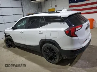 2024 GMC Terrain SLE z VIN 3GKALMEG7RL141287, wystawiony jako Copart lot #51591125 z przebiegiem 25 241 mil mil oraz Szkoda całkowita • Salvage title. Historia ofert i sprzedaży dostępna na DreamBid. Obrazek 2.