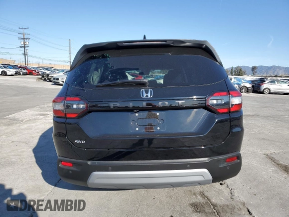 2025 Honda Pilot EX-L z VIN 5FNYG1H48SB083371, wystawiony jako Copart lot #49948825 z przebiegiem 4 772 mil mil oraz Szkoda całkowita • Salvage title. Historia ofert i sprzedaży dostępna na DreamBid. Obrazek 6.