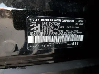 2023 Mitsubishi Outlander ES z VIN JA4J3TA80PZ028740, wystawiony jako Copart lot #42343545 z przebiegiem 26 206 mil mil oraz Szkoda całkowita • Salvage title. Historia ofert i sprzedaży dostępna na DreamBid. Obrazek 14.