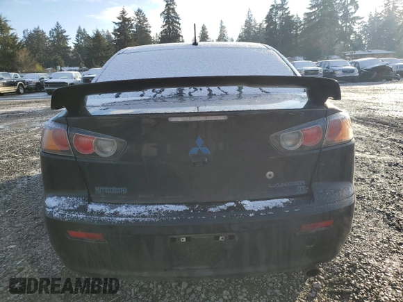 2016 Mitsubishi Lancer GT with VIN JA32U8FW8GU012096, listed as a Copart auction lot 43469075 with 77,115 mi miles and Salvage Title. Bid and sale history available at carsss.com. Image 6.