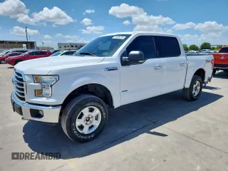 2017 Ford F-150 XL with VIN 1FTEW1EF2HKE48182, listed as a Copart auction lot 63204745 with 97,401 mi miles and Salvage title. Bid and sale history available at DreamBid. Image 1.