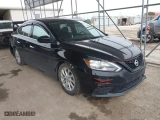 2018 Nissan Sentra SV with VIN 3N1AB7AP7JL626557, listed as a IAAI auction lot 41550090 with NaN miles. Bid and sale history available at carsss.com. Image 1.