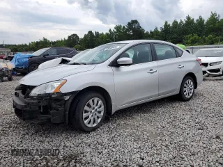 2014 Nissan Sentra SV with VIN 3N1AB7AP6EY273009, listed as a Copart auction lot 59898435 with 35,460 mi miles and Salvage title. Bid and sale history available at DreamBid. Image 1.