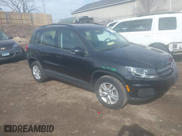 2017 Volkswagen Tiguan S with VIN WVGBV7AX9HK018085, listed as a IAAI auction lot 41804052 with 71,943 mi miles and . Bid and sale history available at DreamBid. Image 1.