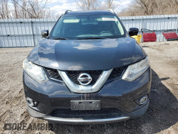 2016 Nissan Rogue SV with VIN 5N1AT2MV3GC792694, listed as a Copart auction lot 51359235 with 102,696 mi miles and Clean Title. Bid and sale history available at DreamBid. Image 5.