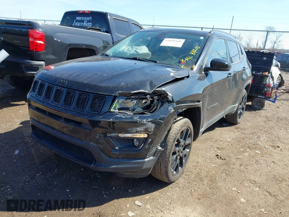 2018 Jeep Compass Limited with VIN 3C4NJDCB7JT361639, listed as a IAAI auction lot 41850166 with 80,208 mi miles. Bid and sale history available at carsss.com. Image 17.