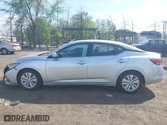 2020 Nissan Sentra S with VIN 3N1AB8BV6LY258378, listed as a IAAI auction lot 42122488 with 94,033 mi miles. Bid and sale history available at carsss.com. Image 14.