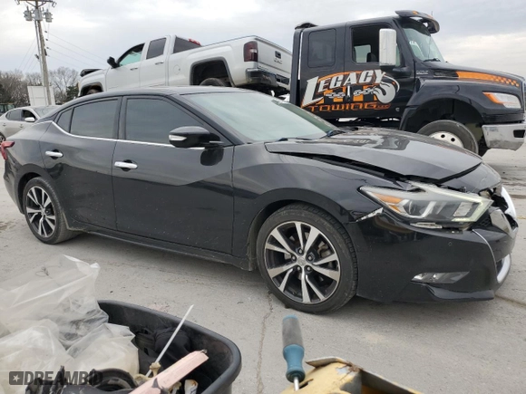 2017 Nissan Maxima SV with VIN 1N4AA6AP0HC382188, listed as a Copart auction lot 51150385 with 110,431 mi miles and Salvage Title. Bid and sale history available at carsss.com. Image 4.