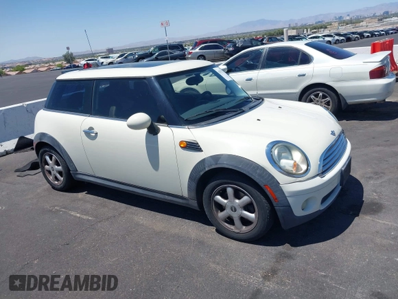 2007 MINI Hardtop with VIN WMWMF33567TU62285, listed as a IAAI auction lot 42517575 with 137,542 mi miles and . Bid and sale history available at DreamBid. Image 1.