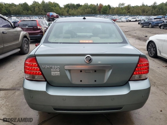 2007 Mercury Montego Premier with VIN 1MEHM42187G608546, listed as a Copart auction lot 73332724 with 163,577 mi miles and Salvage Title. Bid and sale history available at carsss.com. Image 6.