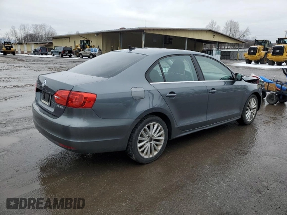 2012 Volkswagen Jetta Sedan SEL w/Sunroof with VIN 3VWLX7AJ6CM452705, listed as a Copart auction lot 43408495 with 140,878 mi miles and Salvage Title. Bid and sale history available at carsss.com. Image 3.