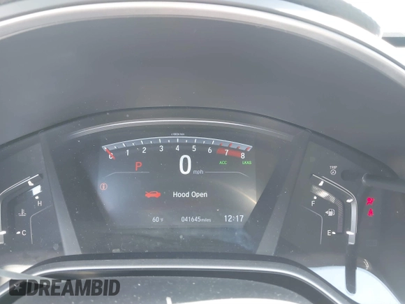 2020 Honda CR-V Touring with VIN 2HKRW2H99LH635892, listed as a IAAI auction lot 41822462 with 41,645 mi miles and . Bid and sale history available at DreamBid. Image 7.