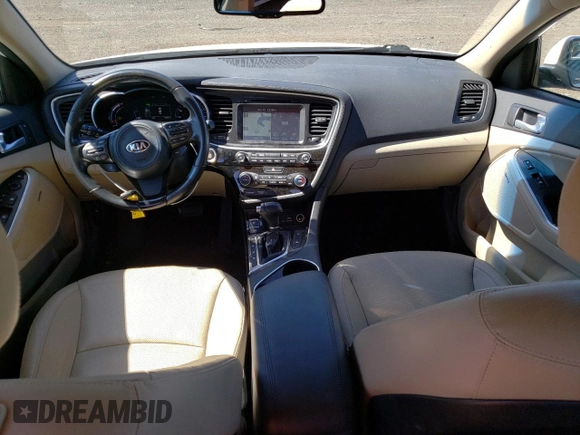 2015 Kia Optima Hybrid EX with VIN KNAGN4AD5F5090800, listed as a Copart auction lot 70700424 with 91,351 mi miles and Salvage Title. Bid and sale history available at carsss.com. Image 8.