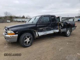 1997 Dodge Dakota with VIN 1B7GL23X5VS208252, listed as a Copart auction lot 82584134 with 152,633 mi miles and Salvage Title. Bid and sale history available at carsss.com. Image 1.