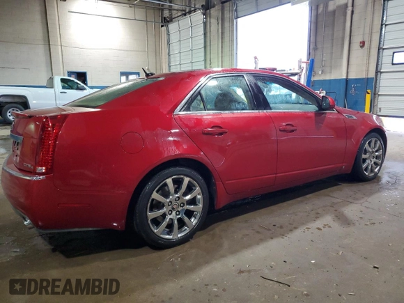 2008 Cadillac CTS RWD with VIN 1G6DM577680116565, listed as a Copart auction lot 44316455 with 74,260 mi miles and Clean Title. Bid and sale history available at DreamBid. Image 3.
