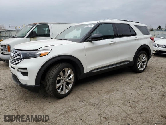 2023 Ford Explorer Platinum с VIN 1FM5K8HCXPGB53673, выставлен на аукционе Copart как лот 53692795 с пробегом 11 351 миль миль и Списание • Salvage title. История ставок и продаж доступна на DreamBid. Изображение 1.