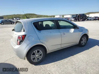 2014 Chevrolet Sonic LT with VIN 1G1JC6SH0E4213296, listed as a Copart auction lot 52858575 with 106,050 mi miles and Clean Title. Bid and sale history available at carsss.com. Image 3.