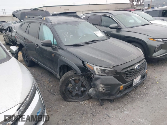 2023 Subaru Outback Wilderness with VIN 4S4BTGUD5P3208191, listed as a IAAI auction lot 42234994 with 28,741 mi miles and . Bid and sale history available at DreamBid. Image 1.