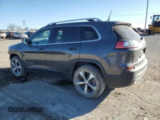 2021 Jeep Cherokee Limited with VIN 1C4PJLDX0MD144442, listed as a Copart auction lot 85568034 with 23,871 mi miles and Salvage title. Bid and sale history available at DreamBid. Image 2.
