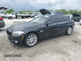 2012 BMW 5 Series 528i z VIN WBAXG5C53CDY29301, wystawiony jako Copart lot #54629475 z przebiegiem 144 375 mil mil oraz Nie do naprawy • Non repairable. Historia ofert i sprzedaży dostępna na DreamBid. Obrazek 1.