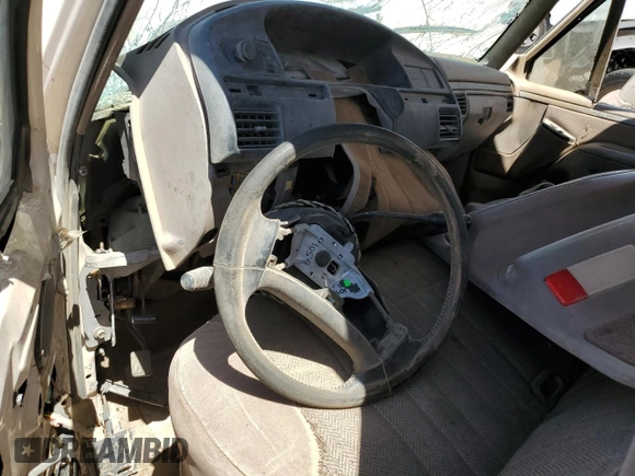 1992 Ford F-150 with VIN 1FTEX15N3NKA00727, listed as a Copart auction lot 57169714 with Not Provided miles and Salvage Title. Bid and sale history available at carsss.com. Image 8.