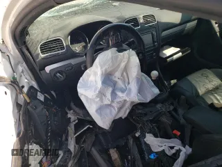 2012 Volkswagen Golf w/Sunroof & Navi z VIN WVWRF7AJ2CW316569, wystawiony jako Copart lot #65226494 z przebiegiem Nie podano mil oraz Szkoda całkowita • Salvage title. Historia ofert i sprzedaży dostępna na DreamBid. Obrazek 8.