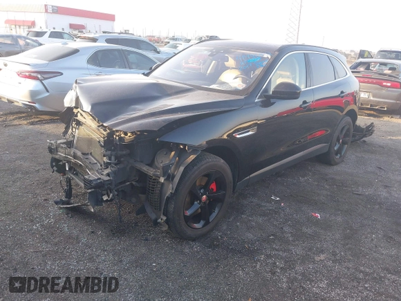 2017 Jaguar F-Pace 35t Prestige with VIN SADCK2BV9HA890245, listed as a IAAI auction lot 41490972 with 135,024 mi miles and . Bid and sale history available at DreamBid. Image 18.