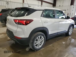 2021 Chevrolet TrailBlazer LS with VIN KL79MMS25MB154275, listed as a Copart auction lot 54921474 with 21,767 mi miles and Salvage Title. Bid and sale history available at DreamBid. Image 3.