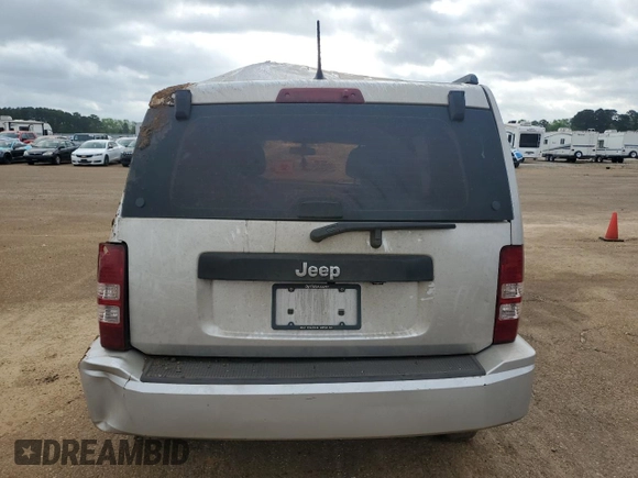 2012 Jeep Liberty Sport with VIN 1C4PJLAK0CW213769, listed as a Copart auction lot 51565135 with 183,026 mi miles and Salvage Title. Bid and sale history available at carsss.com. Image 6.