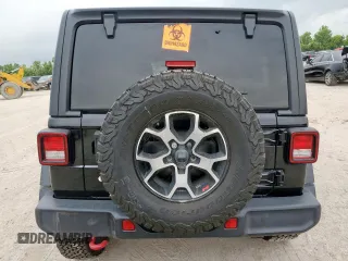 2020 Jeep Wrangler Unlimited Rubicon with VIN 1C4HJXFG9LW101973, listed as a Copart auction lot 60261365 with 61,097 mi miles and Clean title. Bid and sale history available at DreamBid. Image 6.