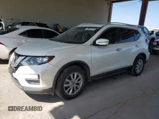 2017 Nissan Rogue SV with VIN 5N1AT2MT9HC740339, listed as a Copart auction lot 51734825 with 117,883 mi miles and Clean Title. Bid and sale history available at carsss.com. Image 1.