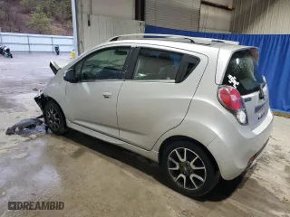 2015 Chevrolet Spark LT with VIN KL8CF6S90FC792807, listed as a Copart auction lot 43500435 with 110,358 mi miles and Salvage Title. Bid and sale history available at carsss.com. Image 2.