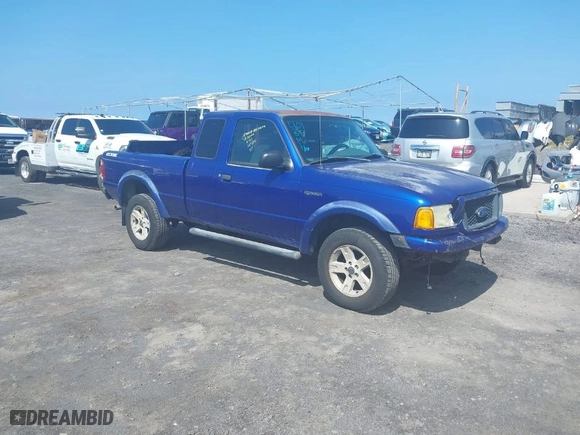 2005 Ford Ranger XL with VIN 1FTYR14UX5PA24168, listed as a IAAI auction lot 41473024 with 183,910 mi miles. Bid and sale history available at carsss.com. Image 1.
