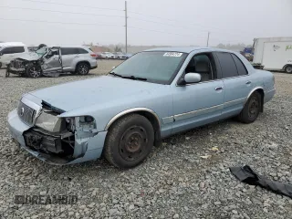 2003 Mercury Grand Marquis GS Convenience with VIN 2MEFM74W33X642562, listed as a Copart auction lot 84994724 with 117,157 mi miles and Salvage Title. Bid and sale history available at DreamBid. Image 1.