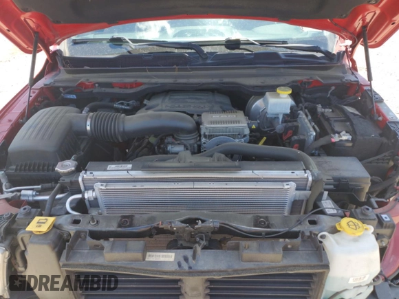 2021 Ram 1500 Lone Star with VIN 1C6RREFTXMN630958, listed as a Copart auction lot 55039995 with 53,497 mi miles and Salvage title. Bid and sale history available at DreamBid. Image 11.