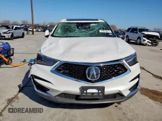 2021 Acura RDX w/Advance Package with VIN 5J8TC2H74ML034739, listed as a Copart auction lot 47019575 with 940 mi miles and Salvage Title. Bid and sale history available at carsss.com. Image 5.