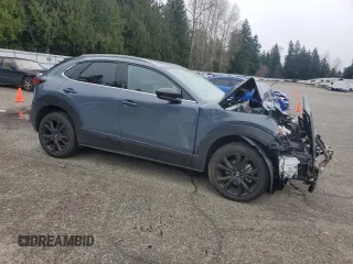 2021 Mazda CX-30 Premium with VIN 3MVDMBDY4MM240977, listed as a Copart auction lot 48592065 with Not Provided miles and Salvage Title. Bid and sale history available at carsss.com. Image 4.