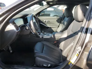 2022 BMW 3 Series 330e with VIN 3MW5P7J04N8C53017, listed as a Copart auction lot 84180844 with 17,001 mi miles and Salvage Title. Bid and sale history available at carsss.com. Image 7.