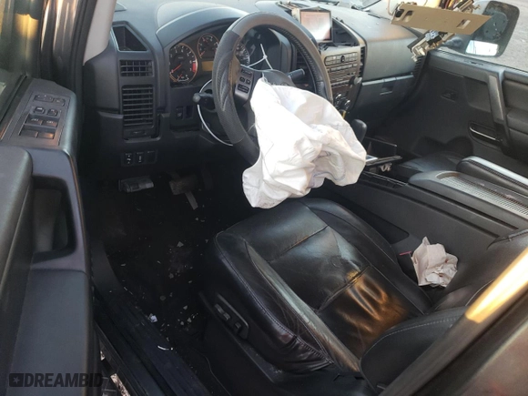 2008 Nissan Titan XE with VIN 1N6BA07D28N353625, listed as a Copart auction lot 88874435 with 217,417 mi miles and Salvage Title. Bid and sale history available at carsss.com. Image 8.