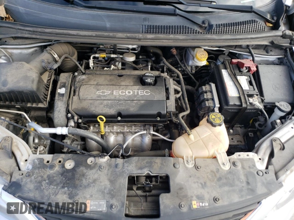 2018 Chevrolet Sonic LS with VIN 1G1JB5SH1J4133593, listed as a Copart auction lot 87556125 with 26,459 mi miles and Salvage title. Bid and sale history available at DreamBid. Image 11.