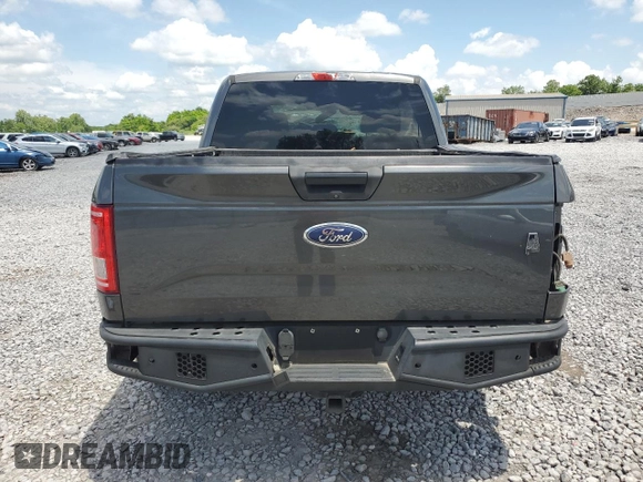 2015 Ford F-150 XL with VIN 1FTEW1CG8FFB76903, listed as a Copart auction lot 55628185 with Not provided miles and Salvage title. Bid and sale history available at DreamBid. Image 6.