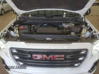 2021 GMC Sierra 1500 AT4 with VIN 3GTP9EEL1MG452089, listed as a Copart auction lot 50997965 with 48,557 mi miles and Salvage title. Bid and sale history available at DreamBid. Image 11.