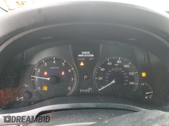 2010 Lexus RX 350 with VIN 2T2BK1BA2AC040212, listed as a Copart auction lot 59863155 with 344,207 mi miles and Clean title. Bid and sale history available at DreamBid. Image 9.