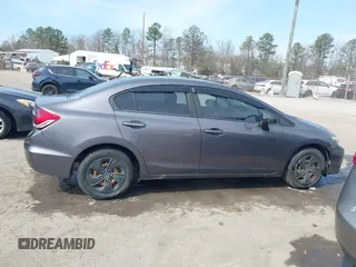 2015 Honda Civic Sedan LX with VIN 19XFB2E55FE061929, listed as a IAAI auction lot 41711847 with 140,906 mi miles. Bid and sale history available at carsss.com. Image 13.