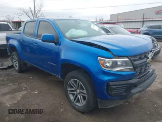 2022 Chevrolet Colorado 2WD Work Truck z VIN 1GCGSBEA9N1313622, wystawiony jako IAAI lot #41084460 z przebiegiem 70 089 mil mil oraz . Historia ofert i sprzedaży dostępna na DreamBid. Obrazek 1.
