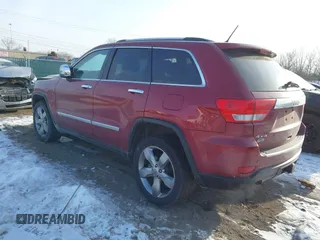 2013 Jeep Grand Cherokee Overland with VIN 1C4RJFCT3DC543862, listed as a IAAI auction lot 41370366 with 65,978 mi miles. Bid and sale history available at carsss.com. Image 3.