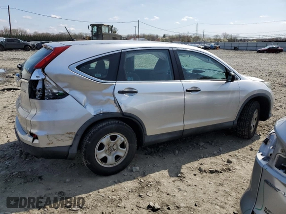 2016 Honda CR-V LX with VIN 2HKRM4H32GH614045, listed as a Copart auction lot 52694575 with 126,851 mi miles and Salvage Title. Bid and sale history available at carsss.com. Image 3.